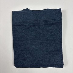 Gerry Men’s Thermal Long Sleeved Fleece Shirt Crew Neck Blue Medium