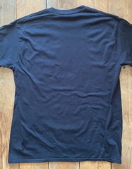 Scroobius Pip Distraction Pieces Podcast Team 3W T-Shirt – Black Gold – Large