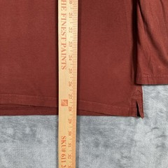 Kuhl Wildfibre Shirt Mens L Red Long Sleeve Organic Cotton Hiking Outdoor