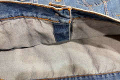 Vtg Med Wt Denim Waist Jacket-Never Worn-Won At Horse Show Mens Large