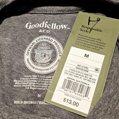 NWT Goodfellow & Co Men’s Size M Officially Licensed Smokey Bear T-Shirt