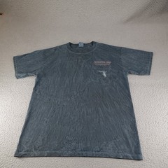 Daytona Bike Week Shirt Mens Large Gray Y2K Wolf Feathers Motorcycle Biker