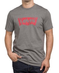 Levi’s T Shirt Tee Levi Strauss Graphic Lt Grey Tee Size Large NEW