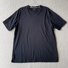 Left Coast Tee T-Shirt Mens L Black 100% Pima Cotton Short Sleeve Crew Neck