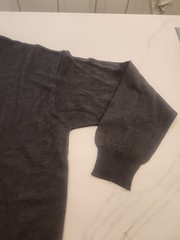 Murano Mens 100% Wool Sweater – sz XL Grey