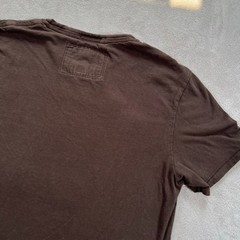 American Eagle T-Shirt Men’s Size Large Brown Classic Fit 1977 Graphic Print Y2K