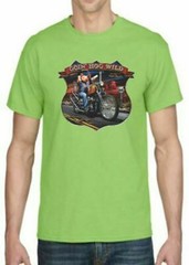 Adult DryBlend® T-Shirt – ( GO’IN HOG WILD – BIKER / CHOPPER)