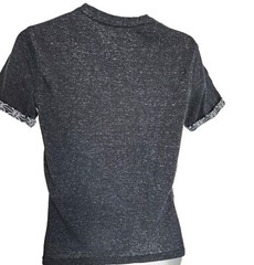 Brooklyn Cloth Gray California Republic Bear Crew Neck T-shirt Mens Small