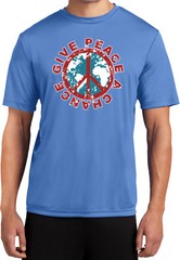Buy Cool Shirts Peace T-shirt Give Peace a Chance Moisture Wicking Tee