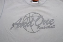 AND1 Y2K Vintage Thermal Shirt Men’s XL White Grunge Skater Long-Sleeve Skater