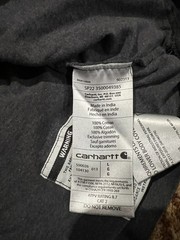 🟥🔥🟥 CARHARTT FR FLAME-RESISTANT FORCE LARGE T-SHIRT LONG SLEEVE POCKET CAT 2