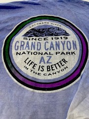 Grand Canyon National Park XL Purple Ombre Long Sleeve Graphic T Shirt