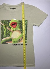 Disney The Muppets KERMIT THE FROG “Country Roots” Banjo T-Shirt Unisex Small