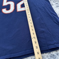 XL Mack 52 Shirt Adult Size Short Sleeve Fanatics Chicago Bears Lightweight Soft