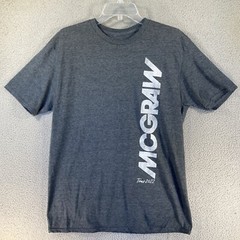 Tim McGraw Band T Shirt Adult Large Gray McGraw 2022 Tour Short Sleeve