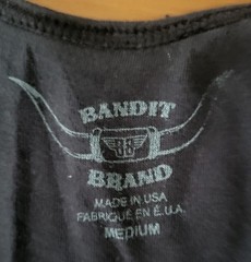 La Grange Texas Medium Chicken Ranch Spaghetti Strap T Shirt NWOT