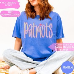 Custom Mascot Shirt Personalized School Spirit Tee Teacher Gift
