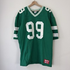Vintage 80’s Rawlings Green Football 99 Jersey Tee Shirt – XL
