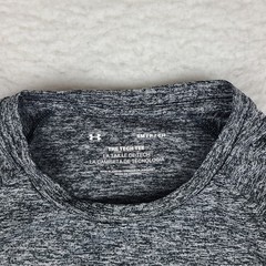 Under Armour The Tech Tee Shirt Mens Small Dark Gray Heathered Heatgear T-Shirt