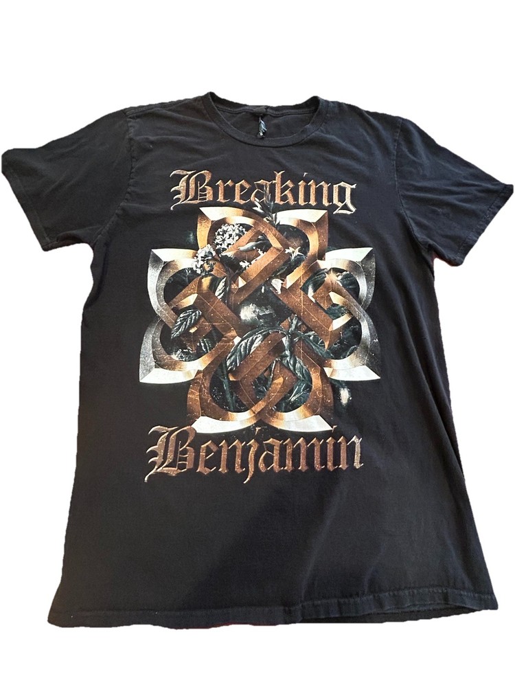 Breaking Benjamin T-Shirt Men’s M Black Short Sleeve