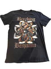 Breaking Benjamin T-Shirt Men’s M Black Short Sleeve
