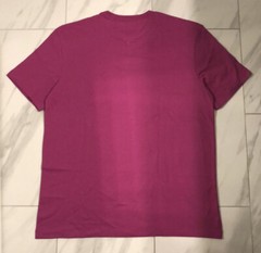 Tommy Hilfiger Tommy Jeans Men’s Logo Lined T-Shirt Pink Black New