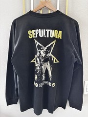 Vintage Sepultura Shirt Size XL Rare Mexican Bootleg 90s