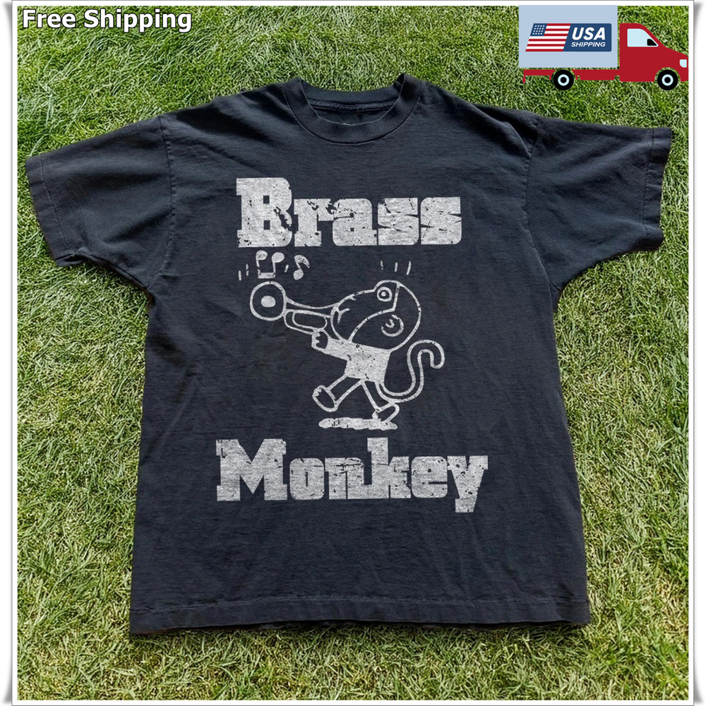 Beastie boys Brass Monkey Unisex Black T-shirt Sizes S to 5XL