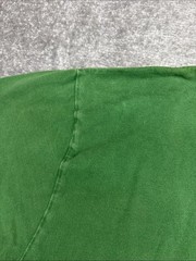 Teddy Fresh Short Sleeve Shirt Green Bear Mens XL Inferno Print Graphic Flames