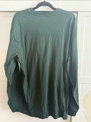 Carhartt Green NCIS Season 8 Crew Only Shirt L Regular Long Sleeve, New W/ Tags