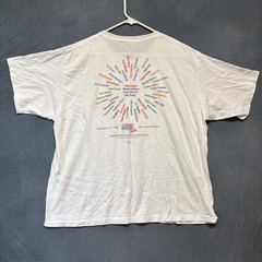 COMIC RELIEF (2006) Official 20th Anniversary Full Line-Up T-Shirt Size XL