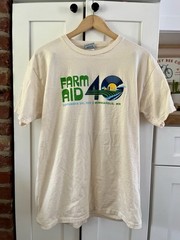 Farm Aid 40 T-Shirt Sept 2025 Minneapolis MN Size Large Country Music Band Tee