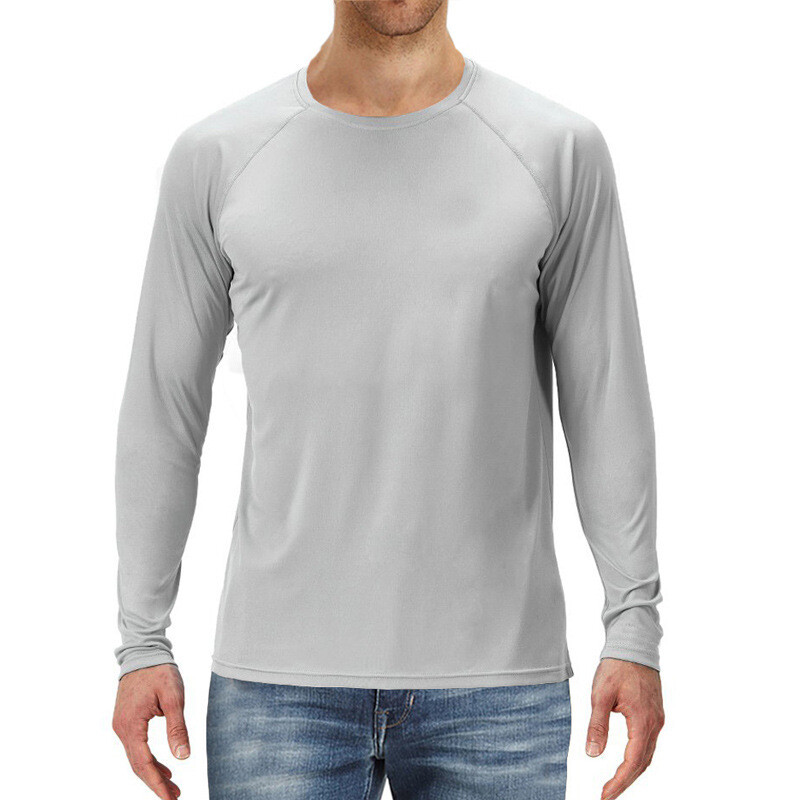 Zonbailon men’s t-shirt loose sun protection outdoor sports fast drying clothing