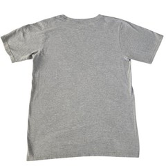 Adidas Heather Gray Badge of Sport Graphic T‑Shirt Athletic Logo Tee Size Small