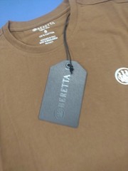 Official Licensed Beretta Tabacoo Brown Circle T Shirt Gun Pistol UK M / US S