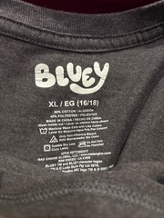 Bluey Licensed Best Chef Graphic Fun T Shirt Mum Dad Bingo Bluey XL 52 X 27