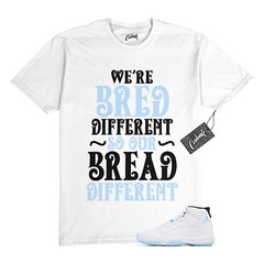 11 Legend Blue 2024 Black White T Shirt to Match BREAD Jordan
