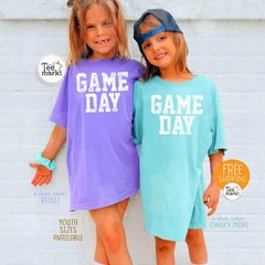 Vintage Game Day Comfort Tee Soft Feel Retro Style