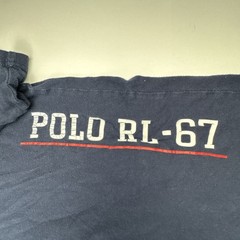 Polo Ralph Lauren Mens T-Shirt 3X Cotton Graphic RL-67 Navy Blue Sporty Tee