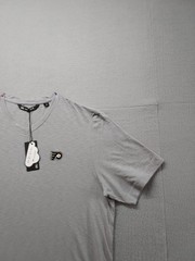 Travis Mathew Men T Shirt L Gray short Sleeve Crew Neck Pullover Stretch Casual