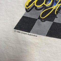 Vintage Bobby Hamilton Shirt Mens Large White STP Champion 90s NASCAR Racing