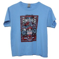 Gildan Heavy Cotton Youth S T-Shirt 2022 Desert 100 Finisher Motocross T537