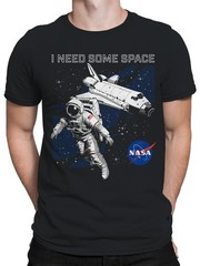 Officially Licensed Nasa I Need Some Space – Astronaut Men’s T-shirt
