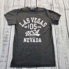 Las Vegas Nevada Let it Roll Gray Short Sleeve T-Shirt Men’s S