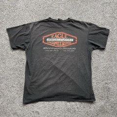 Vintage 80s 3D Emblem ‘Put Your Ass In Some Class’ Motorcycle Graphic Tshirt’