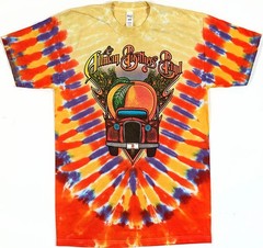 Not Fade Away Allman Brothers Peach on Tour Tie Dye Shirt