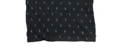 Polo Ralph Lauren Men’s Black All Over Pony Logo Graphic Crew-Neck Sleep T-Shirt