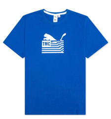Puma x Nipsey Hussle TMC The Hustle Way T-Shirt Blue Men’s Size MEDIUM