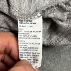 American Eagle Athletic Fit Long Sleeve Eagle Logo Tee Size M Grey Heather