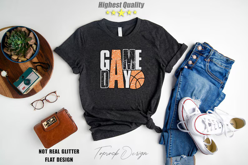 Game Day Basketball Comfort Tee